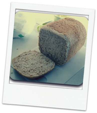 Quinoa Bread from a Bread Maker