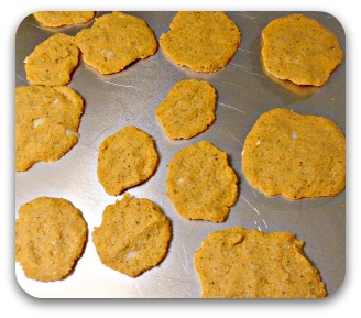 Quinoa burgers on a cookie sheet